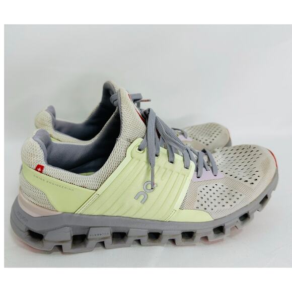 On Running Cloudswift 2 Glacier/Meadow Gray Running Shoes Women’s Size 10 - Picture 3 of 8